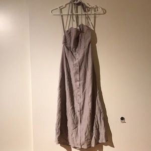 Spaghetti halter dress size small Lush